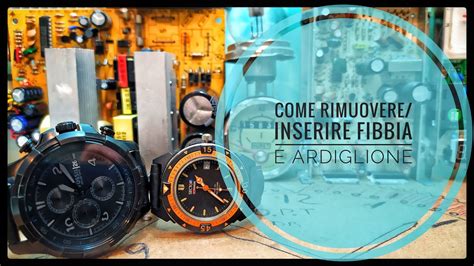 Tutorial: come togliere/inserire ardiglione e fibbia degli orologi 